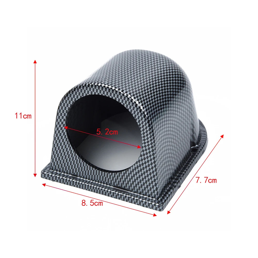 2 &quot52 мм светодиодный дым с прочной защитой циферблат Авто Бар Turbo Boost Манометр