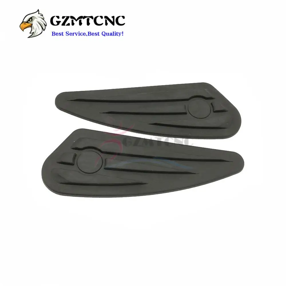 Резиновые наклейки на бак защитные наколенники для топливного бака Harley Dyna Softail