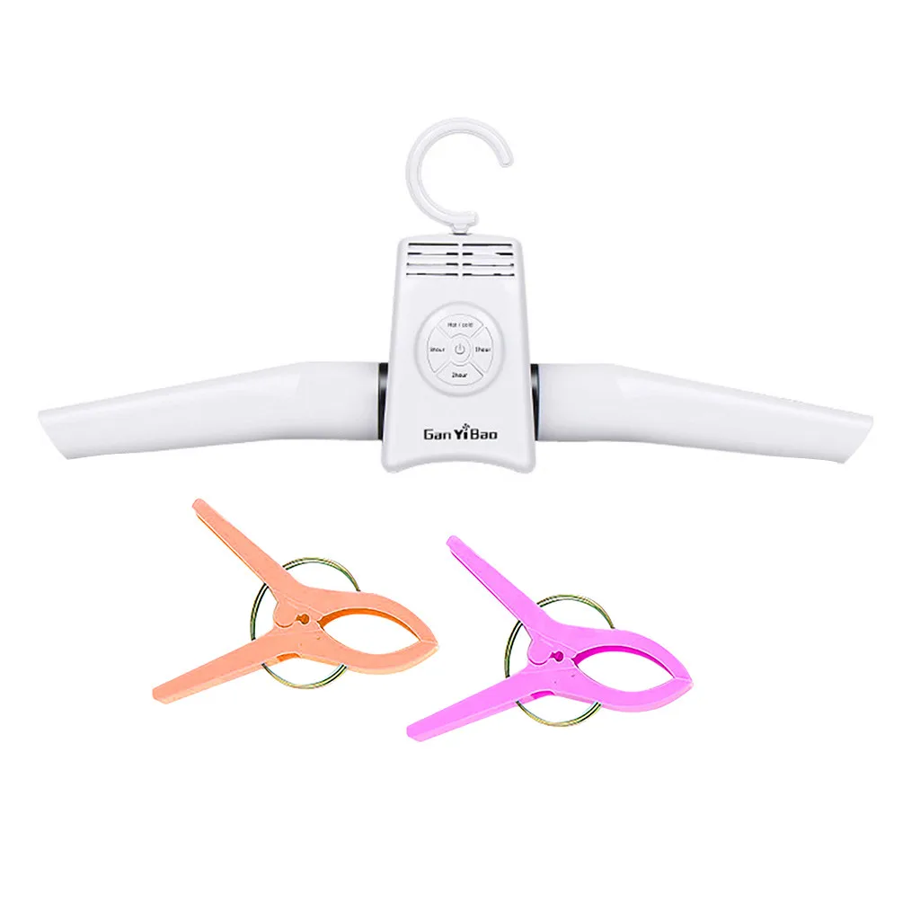 Портативная электрическая складная вешалка для одежды сушилка сушки белья