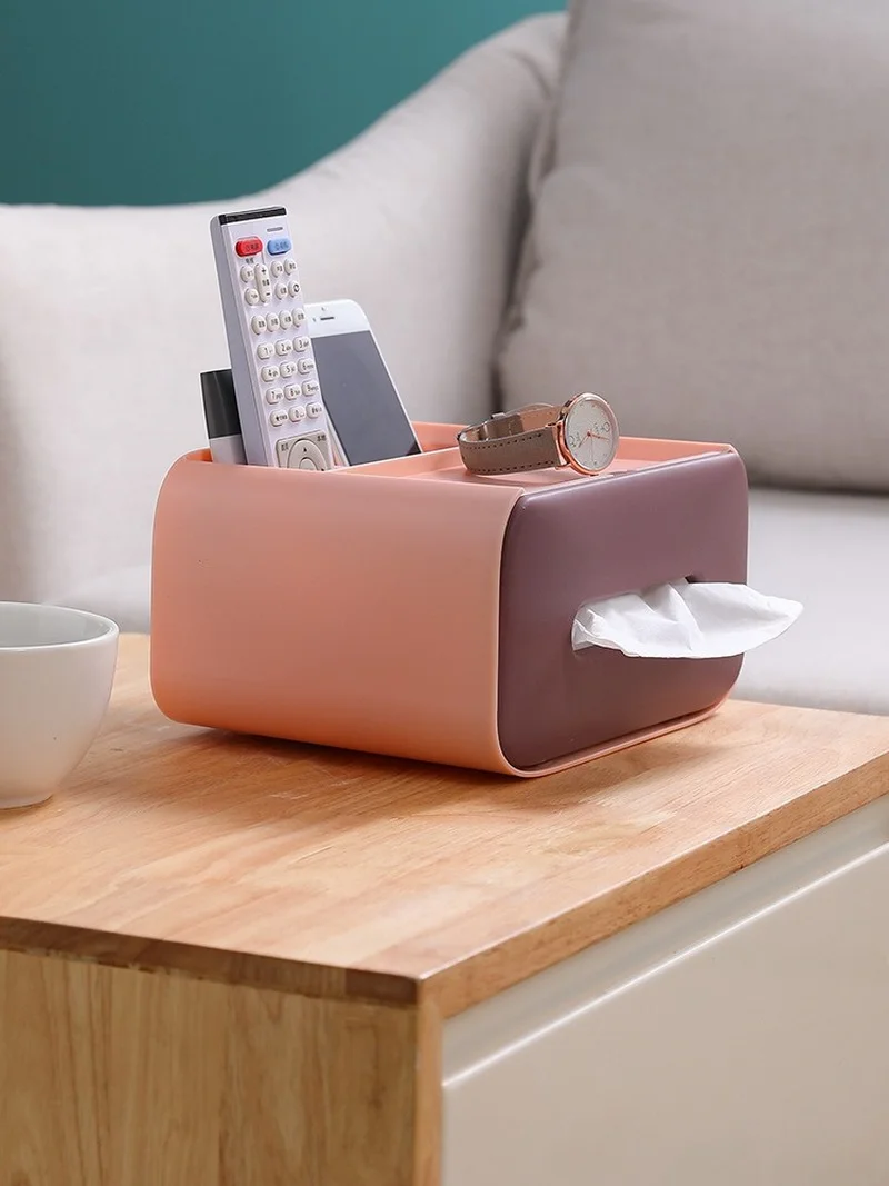 

Creative tissue box cover home car desk storage box remote control rack makeup cosmetic storage box napkin container