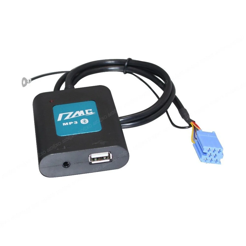 Автомобильный DMC Bluetooth USB цифровой музыки чейнджер AUX 12-контактный адаптер Интерфейс для VW Audi Skoda сиденья 8 pin радиоприёмник-MP3 аудио Вход