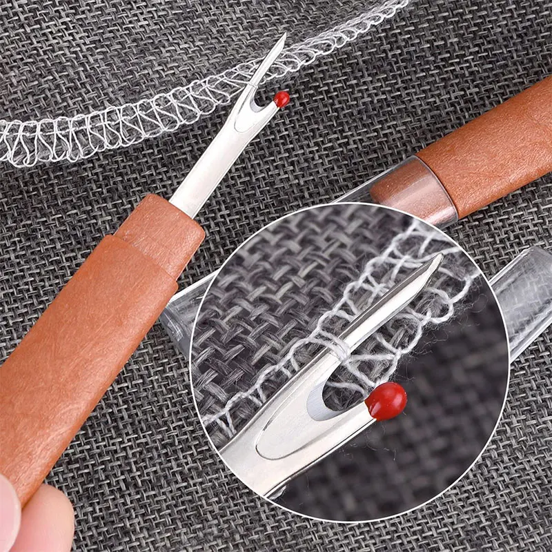 

Jiwuo 4pcs Seam Ripper Handy Thread Cutter Stitch Ripper for Opening Seams and Hems Patchwork Needlework Sewing Accessories