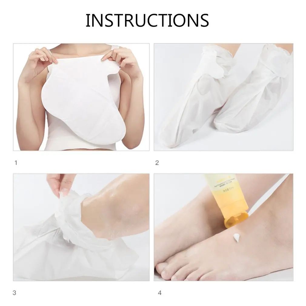 

Skin Care Foot Mask Dead Skin Removal Exfoliant Moisturizing Feet Mask