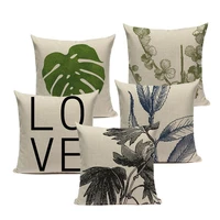 plant style throw pillows cushions decorative cover cushion cactus simple plant style home cushions dropshipping cushion