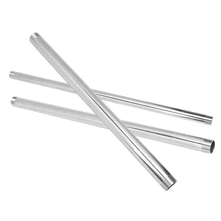 Нержавеющая сталь Мужской резьба трубы ниппель адаптер фитинги сантехника