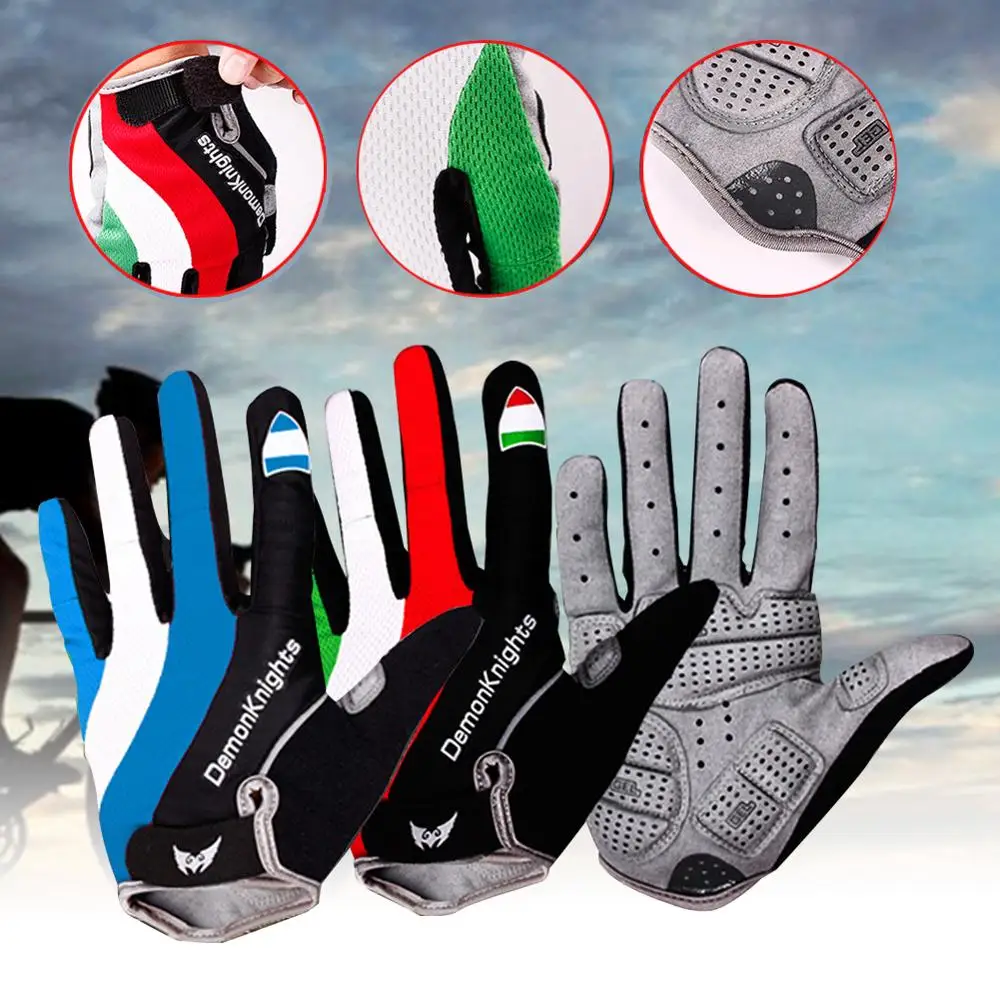 

Shock-Absorbing Cycling Gloves All Refers To Unisex Bicycle Mountain Bike Riding Equipment Cycling Accessories