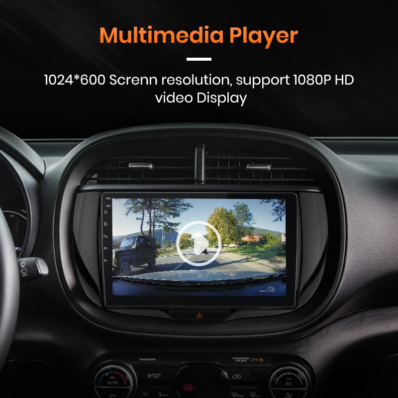 AWESAFE PX9 Штатная магнитола For Киа Соул Kia Soul SK3 2019 2020 Android 10 до 8-ЯДЕР 4 + 64ГБ 32EQ DSP 2DIN
