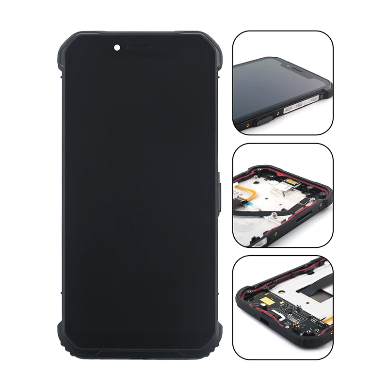 Ocolor для Blackview BV9600 ЖК-дисплей+ сенсорный экран+ рамка+ пленка+ кнопка с датчиком отпечатков пальцев+ инструменты для Blackview BV9600 Pro 9,0