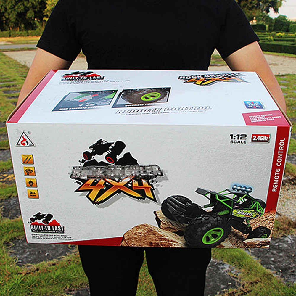 1:12 4WD RC автомобили обновленная версия 2,4G радиоуправляемые игрушечные машинки RC багги скоростные грузовики внедорожные Грузовики Игрушки для детей мальчиков