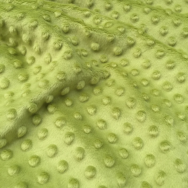 25 Colors Ultrasoft Minky Fabric 1 Meter Bubble Polyester Micro Mink Bedding Blanket Cushion Mattress Tpy Sewing Material | Дом и сад