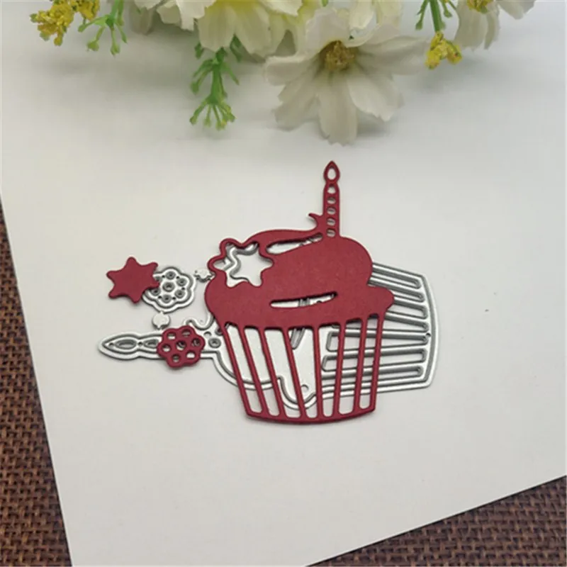 Украшения для тортов в форме свечи металлические режущие штампы поделок