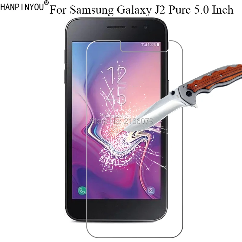 1 шт./2 шт. 9H 2.5D Закаленное стекло Защита экрана для Samsung Galaxy J2 Pure J2Pure 5 0 &quotЗащитная