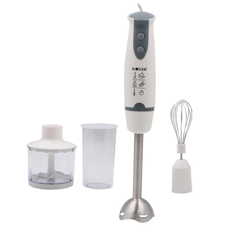 

HAEGER Kitchen Hand-Held Cooking Stick Baby Food Supplement Electric Stirring Stick Multifunctional Cooking Machine EU Plug