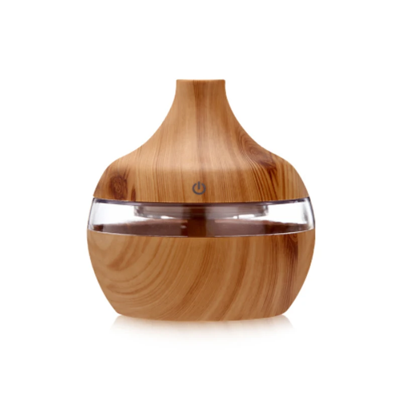 Electric Humidifier Aroma Oil Diffuser Ultrasonic Wood Grain Air USB Mini Fog Machine LED Light | Дом и сад