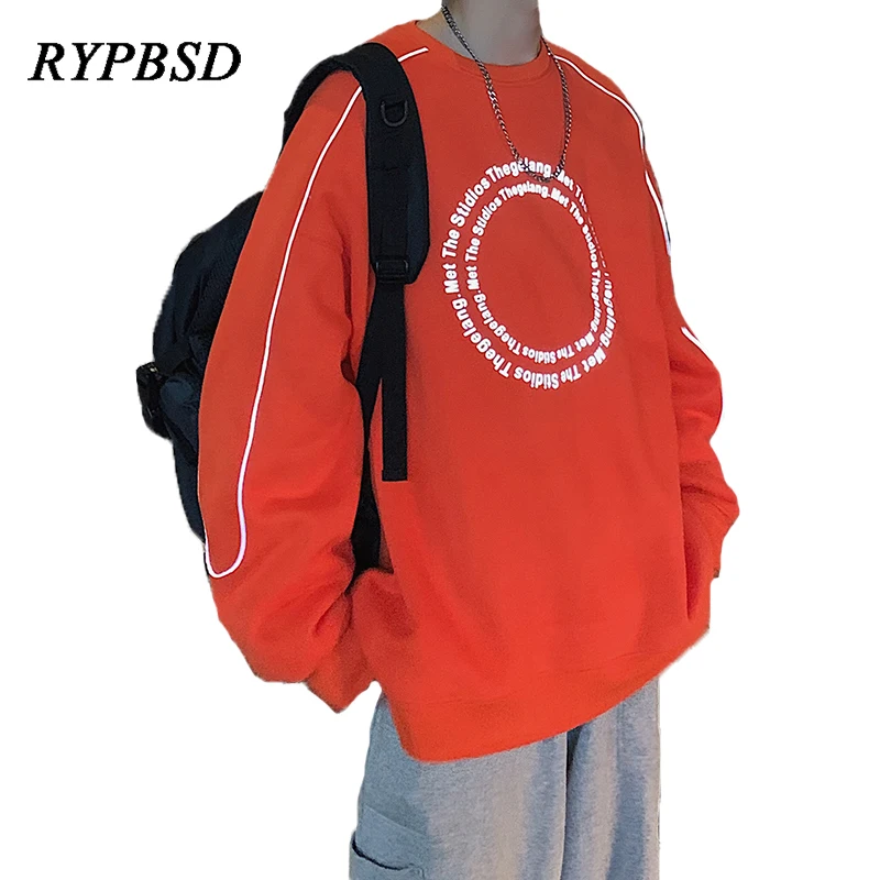

Sweatshirt Men Oversize 2020 Spring Harajuku Reflective Couple Cotton Korean Hipster Streetwear Men Hoodie Hip Hop Sweatshirts