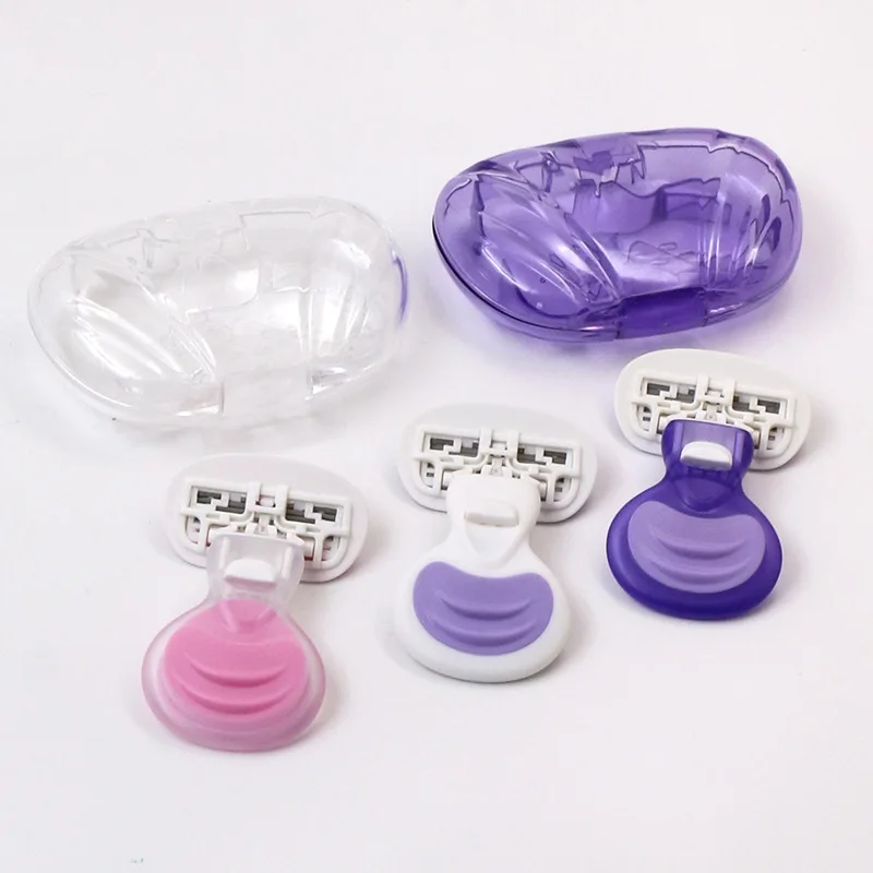 New Boxed Lady's Manual Shaver Private Depilator for Leg Hair and Axillary Hairs Girls Women Lady
