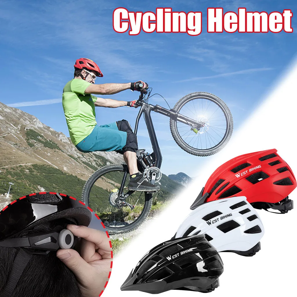 WEST BIKING мужской велосипедный шлем спортивный лучшего бренда Aero красный для