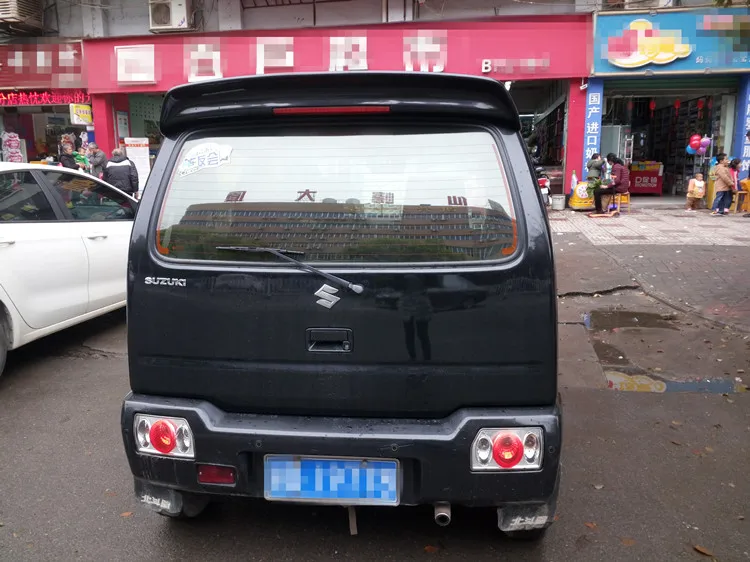 Спойлер для Suzuki WagonR 2006-2012 спойлер из АБС-пластика цвет заднего крыла автомобиля