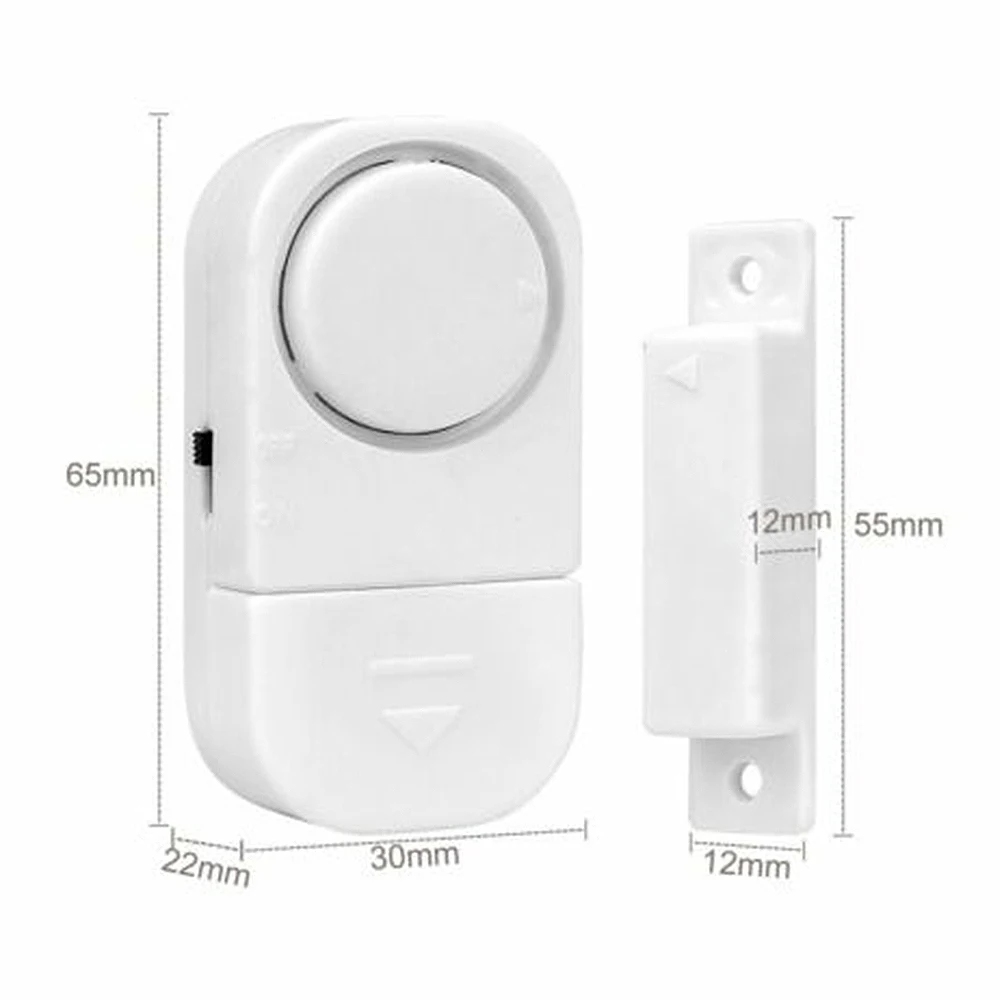 Wireless Alarm Mini Burglar Security Window/Door Entry System Magnetic Sensor Siren 1PCS/8PCS |