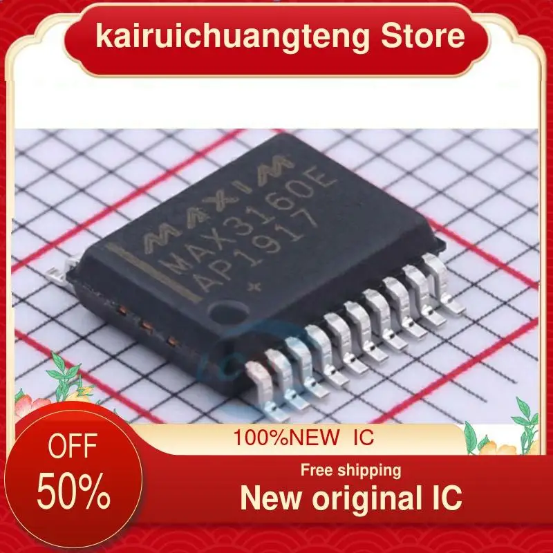 

(1 шт.) MAX3160EAP + T MAX3160EAP SSOP20 новый оригинальный IC