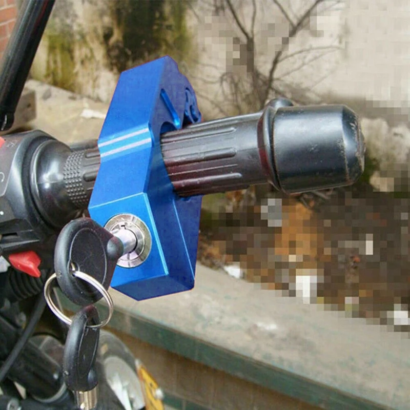 

Motorcycle Anti-Theft Lock Bike Handlebar Brake Clutch Security Lock Bicycle Accessories for Universal Motorcycles