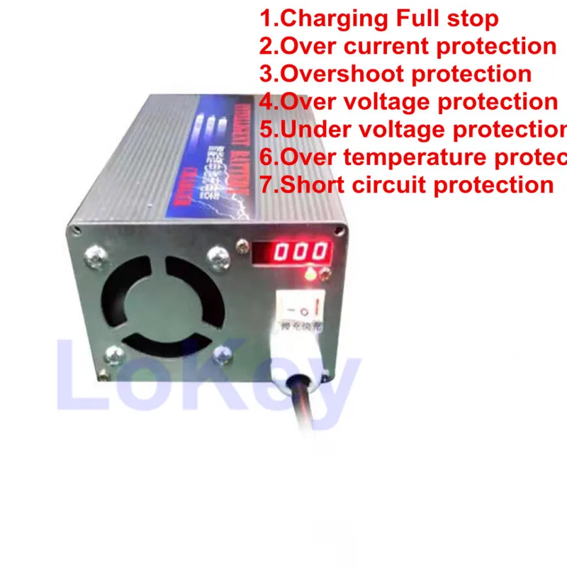 Регулируемое зарядное устройство для литий-ионных свинцово-кислотных батарей 84
