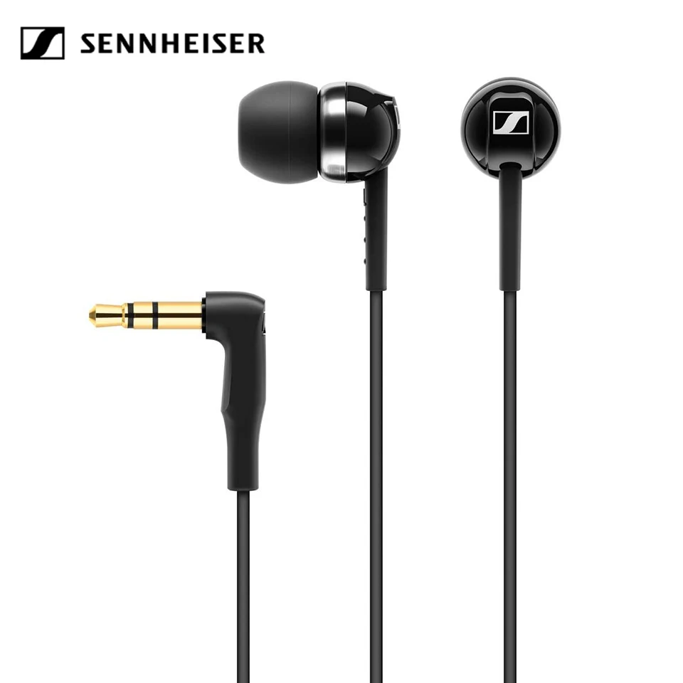 Sennheiser CX100 3,5 мм Проводные стереонаушники вкладыши с шумоизоляцией, басовые спортивные Игровые наушники, Hi Fi гарнитура для iPhone/Samsung