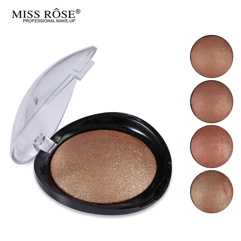 Miss Rose макияж брендовая бронзовая румяна палитра для макияжа лица запеченная