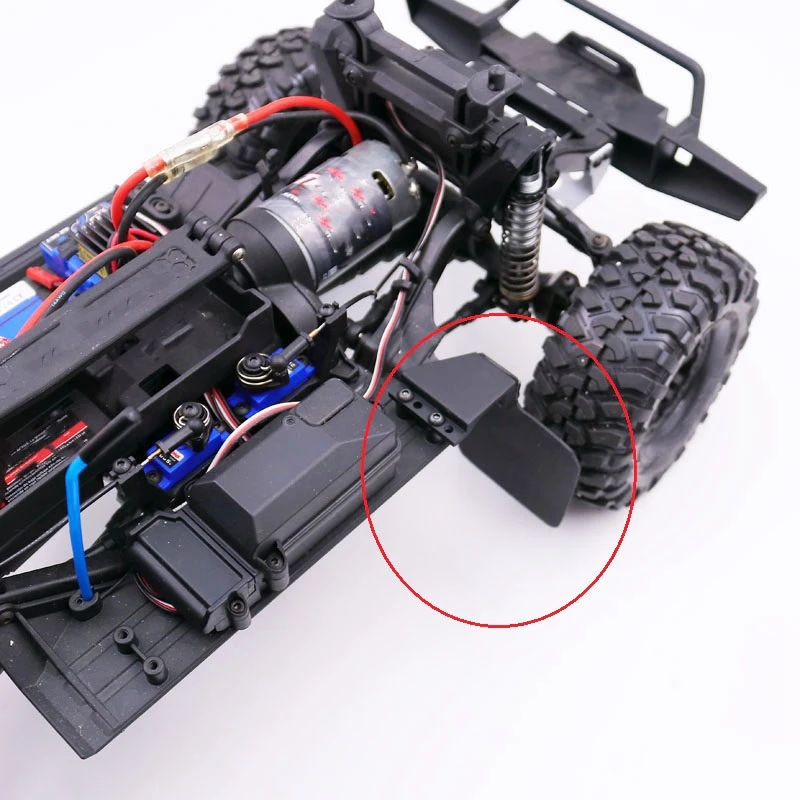 Rubber Front and Rear Fenders Modified Upgrade Accessories for 1/10 Rc Crawler Car Traxxas Trx-4 Trx4 | Игрушки и хобби