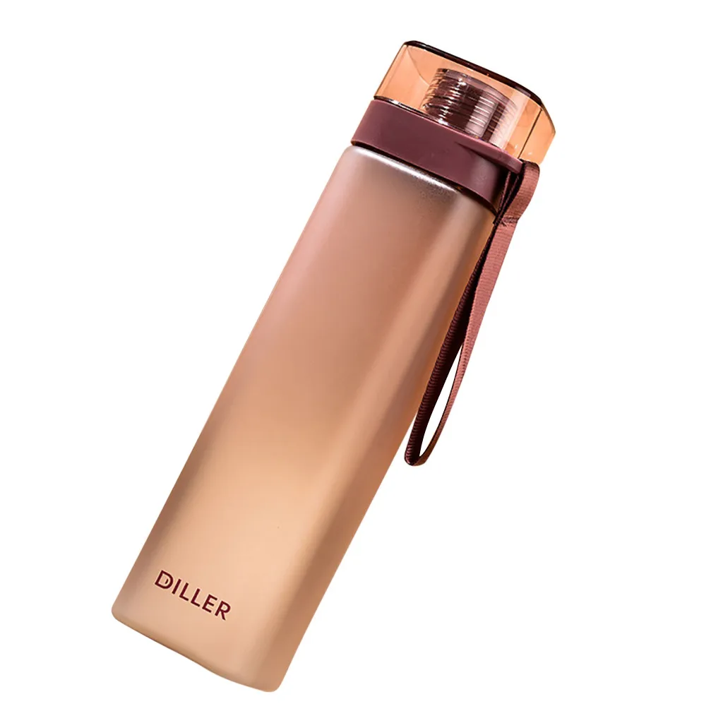 Модная простая индивидуальная квадратная пластиковая чашка 700 мл чиллер большой