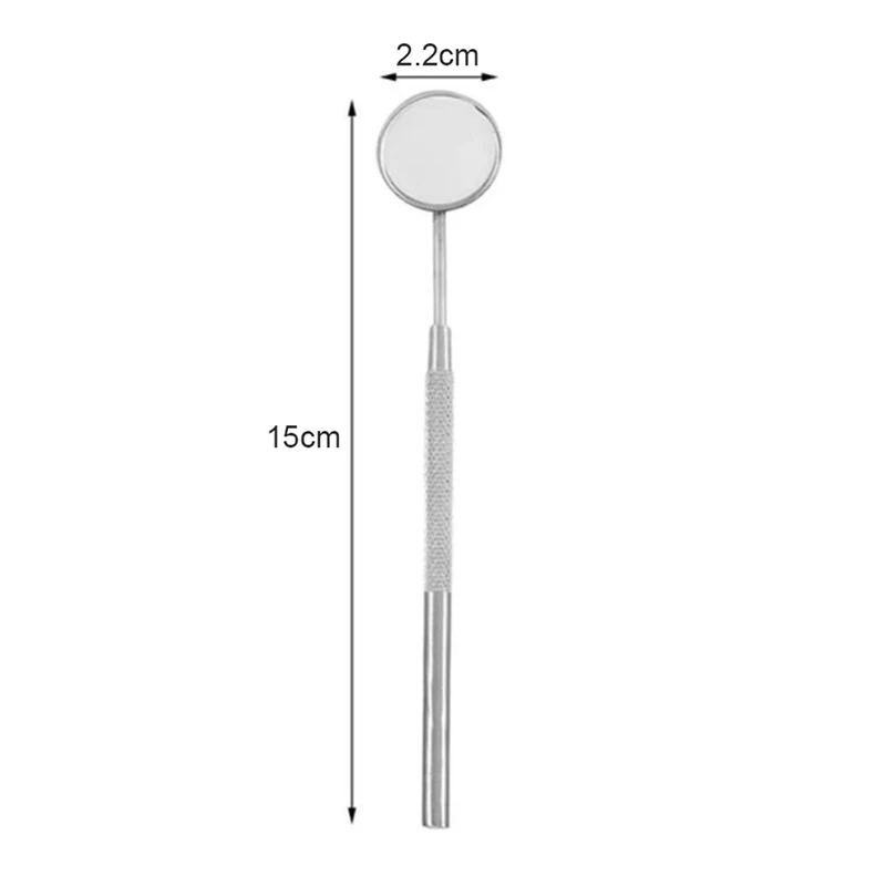 

Dental Mirror Stainless Steel Teeth Hygiene Mouth Inspection Oral Care Accessories