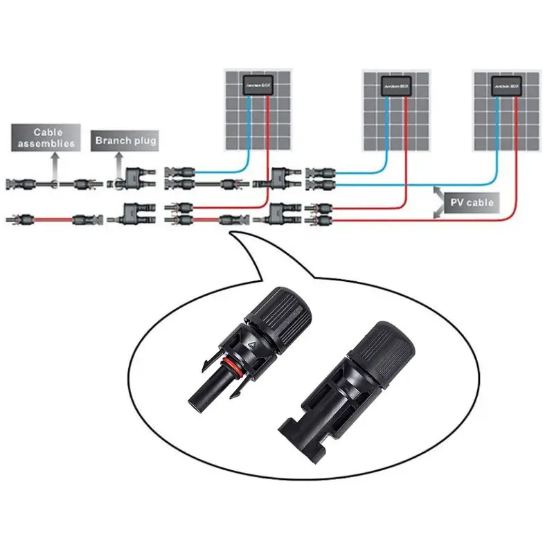 5 комплектов огнестойкий солнечный PV коннектор устройство быстрого подключения