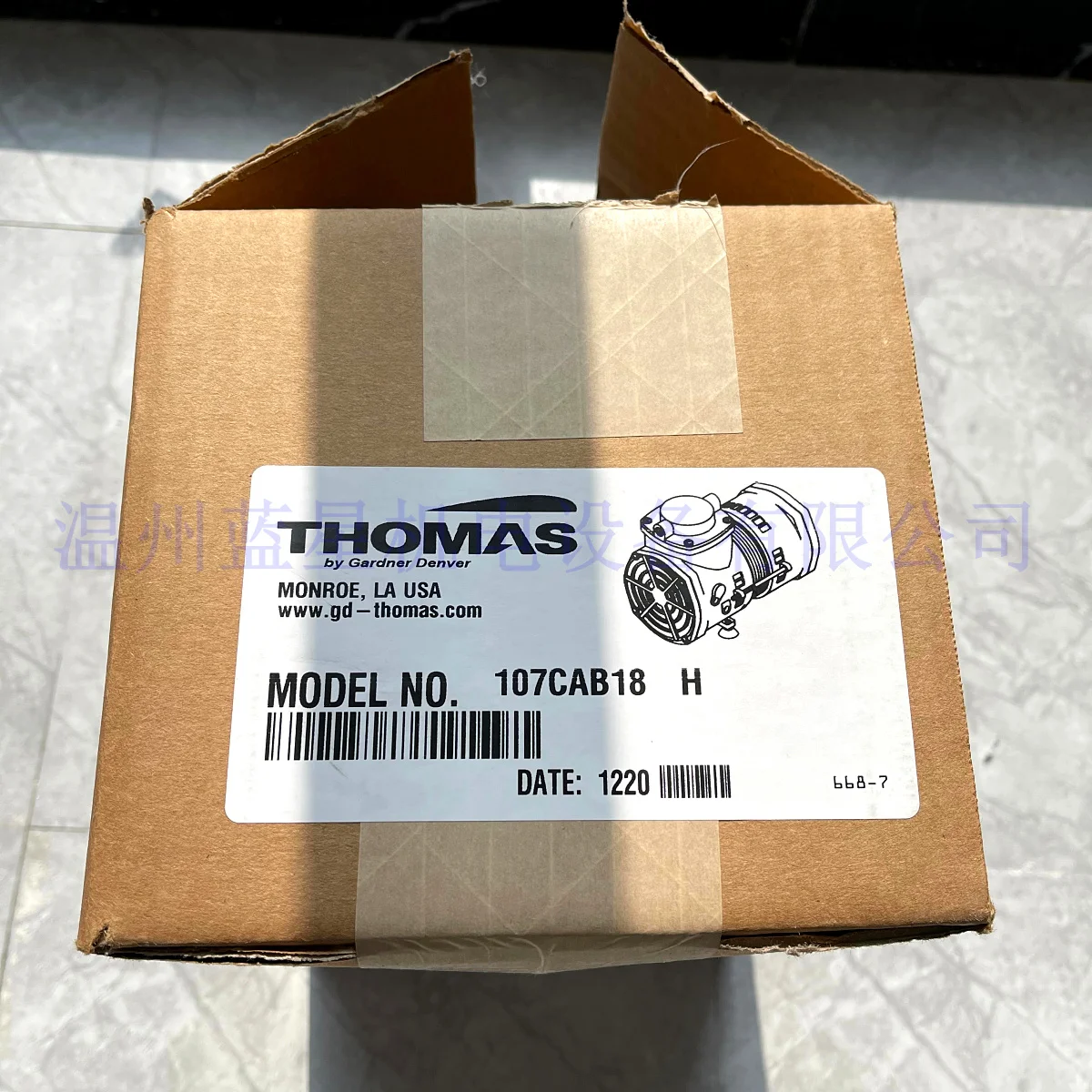 Оригинальный вакуумный насос диафрагменный компрессор 107CAB18 H 110V / 115V|pump|pump pumppump