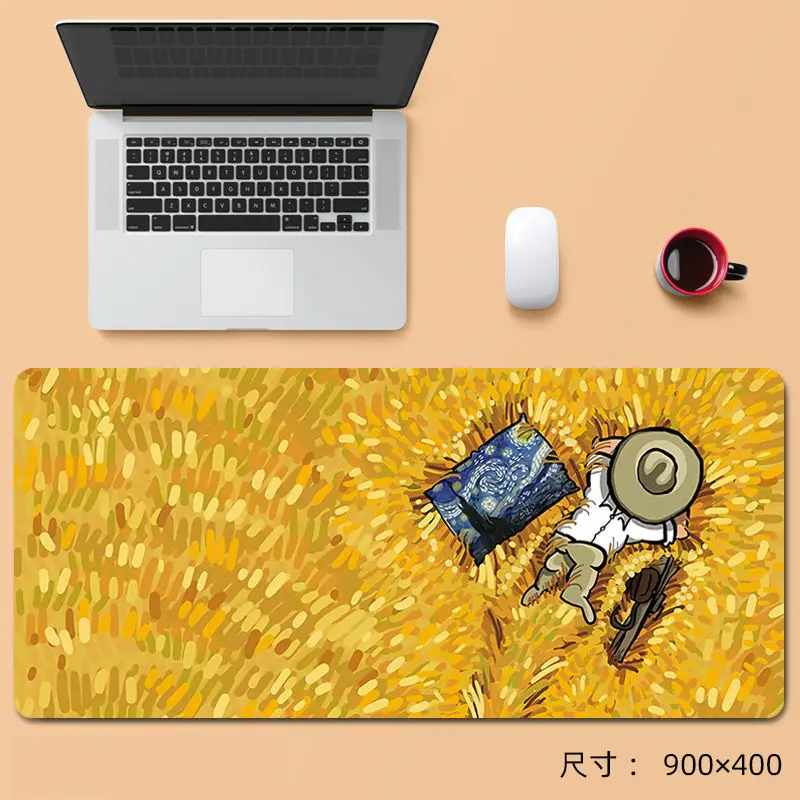 

Милый игровой коврик для мыши, компьютерный коврик для клавиатуры и мыши, коврик для мыши, большой Настольный коврик 80x30 см для настольного к...