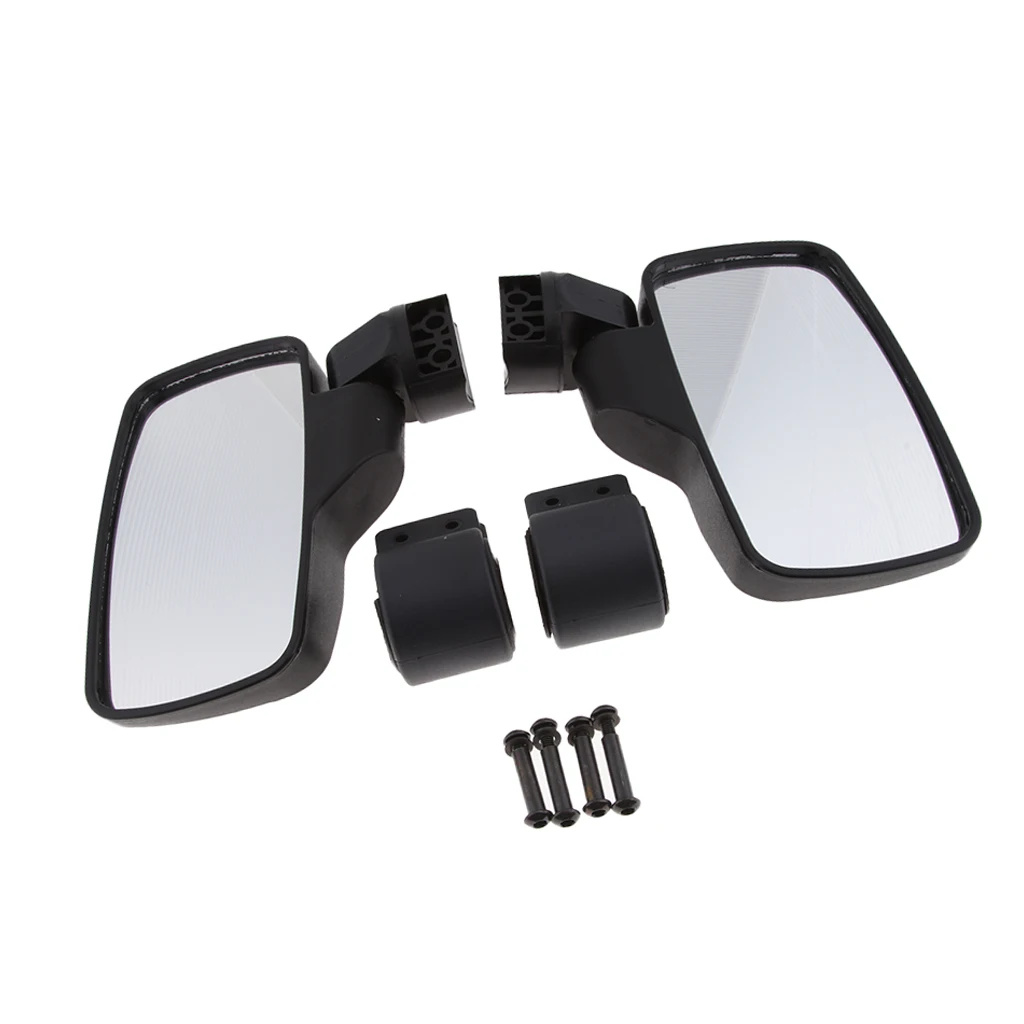 

UTV Side Mirror Rear view mirrors UTV Rearviw Racing Mirror Set Roll 1.75 Inch