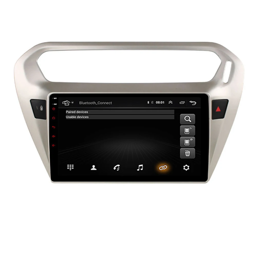 Android 8,1 Автомобильный gps Navi для peugeot 301 Citroen Elysee+ головное устройство плеер Мультимедиа Радио Bluetooth wifi стерео навигация