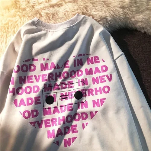 

Sweater 2021 new spring thin round collar sweaters for men and women casual and lazy casual couples Oversize style student wear