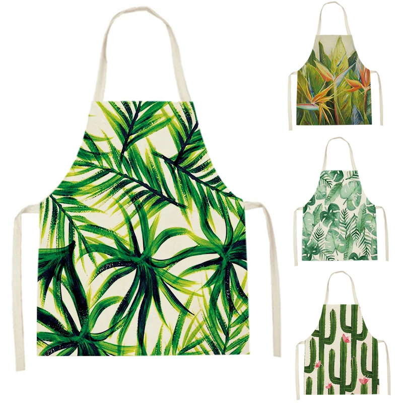 

WQWT0029 Кухонные фартуки для женщин, льняные нагрудники, фартук для уборки дома, водонепроницаемые поварские фартуки для выпечки, для детей