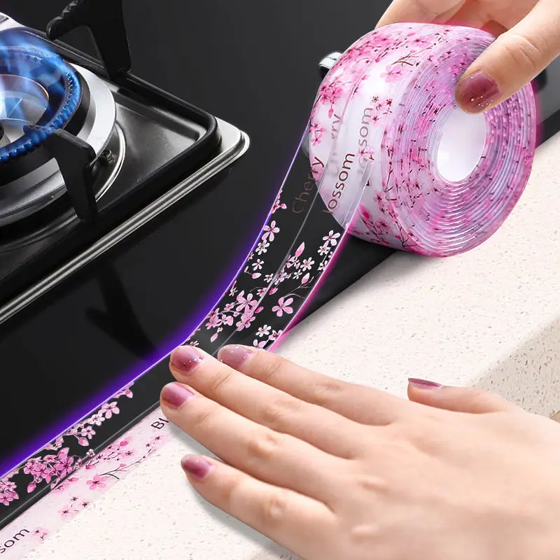 Водонепроницаемая Наклейка на стену герметичная лента против плесени кухонная