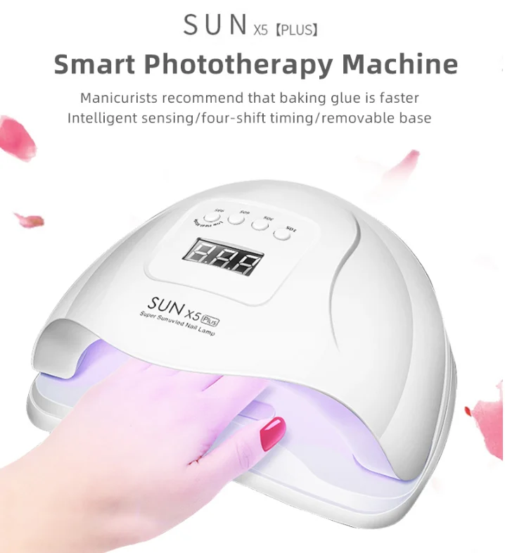 Светодиодный лампы для ногтей маникюра маникюрная Сушилка ультрафиолетовая