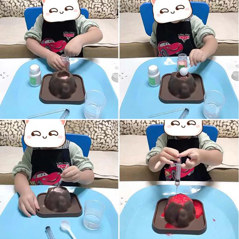 Детские развивающие игрушки DIY для изучения науки маленькая химия Обучающие