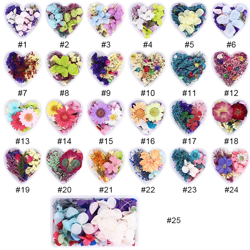 1 коробка сушеные цветы розовый белый желтый консервированные смешанные цвета