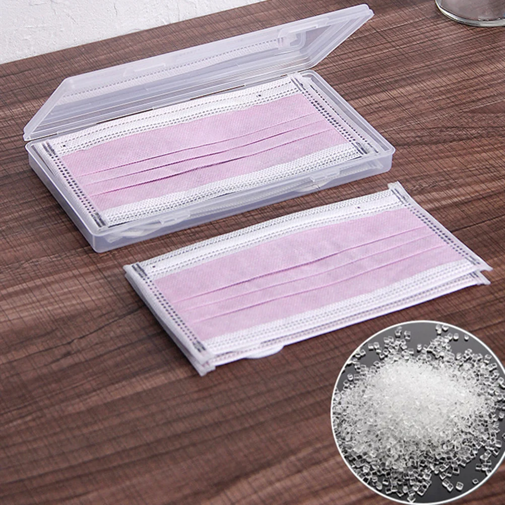 Прозрачный пылезащитный чехол для хранения маски пластиковый органайзер
