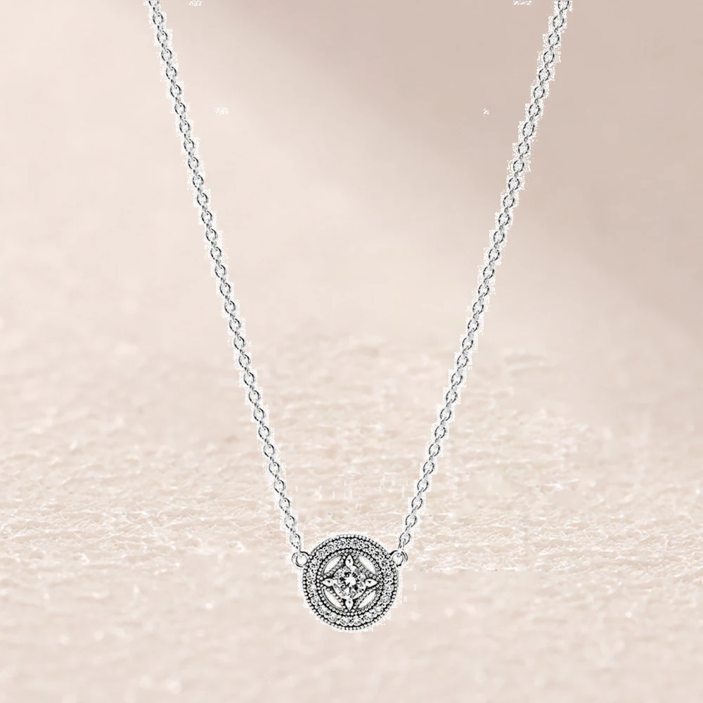 

590523CZ Vintage Allure Collier Necklace