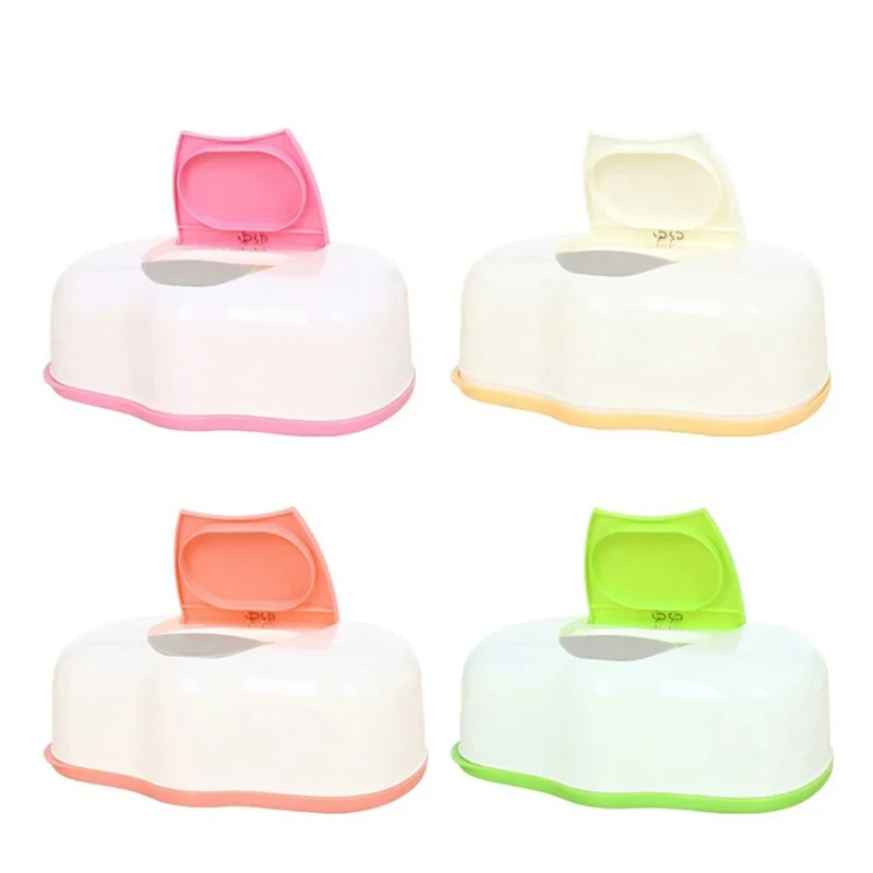 Wet Tissue Box Plastic Automatic Case Real Baby Wipes Press Pop-up Design Home Holder Accessories | Дом и сад