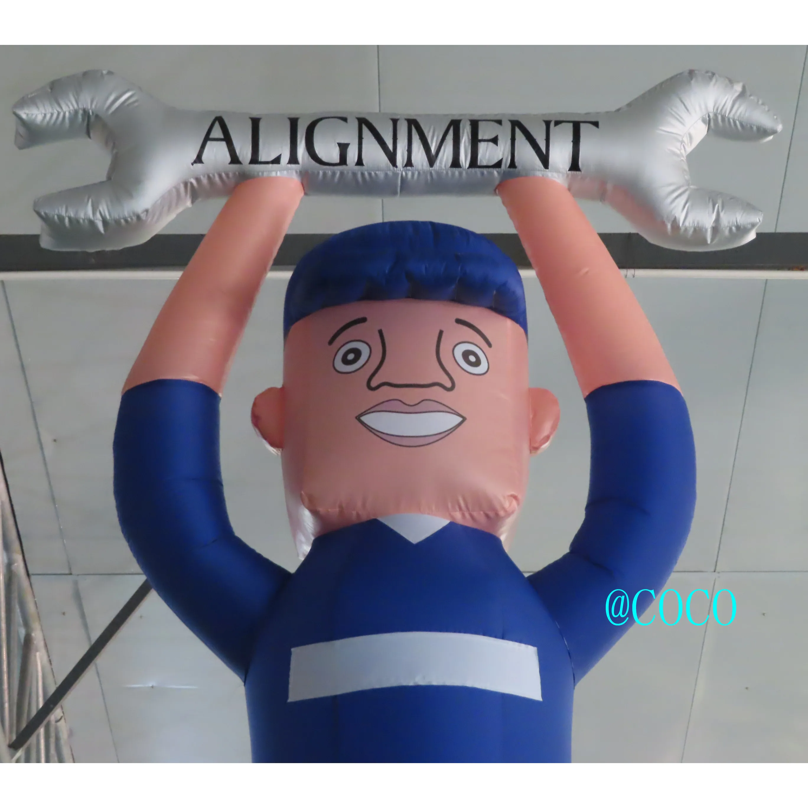 free air ship to door!5m/17ft high inflatable dance man car shop outdoor adverting sky dancer | Игрушки и хобби