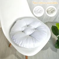 40x40cm round cushion office chair sofa cotton linen cushions car tatami geometric cushions japanese decoration style seat