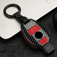 abssilicone car key case cover for mercedes benz amg w203 w211 w204 w205 w212 clk cls cla gl r slk a b c s class accessories