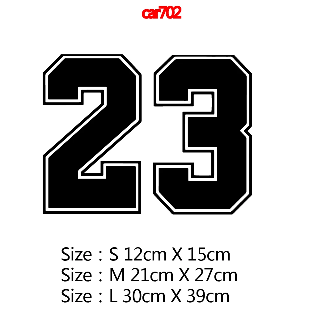 Free Shipping Number twenty-three Car Stickers And Decals Truck Suvs Motorcycle Styling Vinyl | Автомобили и мотоциклы