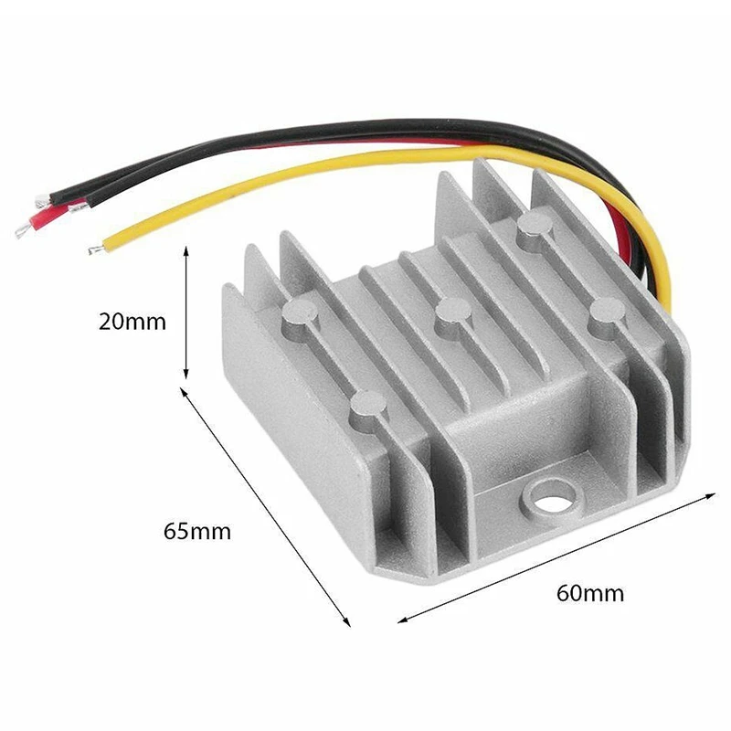 Водонепроницаемый Dc/Dc преобразователь напряжения Регулятор 24V Шаг вниз до 12V 5A